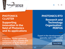 Tablet Screenshot of photonics-bretagne.com